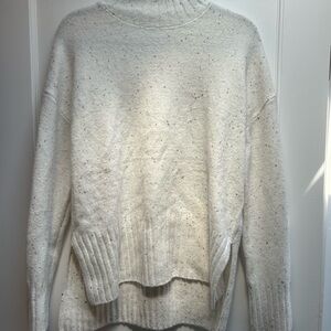 Rachel Zoe NWOT Cozy White Mock Turtleneck Sweater